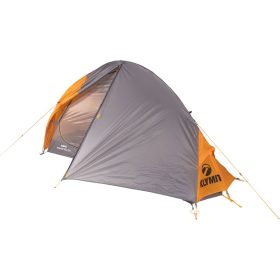 Klymit Maxfield Tent: 1-Person 3-Season Orange/Grey, One Size