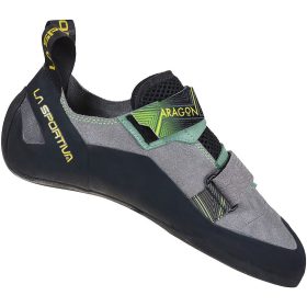 La Sportiva Aragon Climbing Shoe Clay/Jasmine Green, 36.5