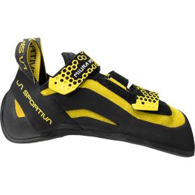 La Sportiva Miura VS Climbing Shoe - Men's Black/Yellow, 34.5