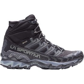 La Sportiva Ultra Raptor II Mid GTX Hiking Boot - Men's Black/Clay, 38.0