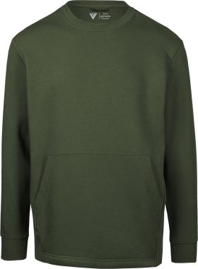 Levelwear Alliance Men's Golf Crewneck - Green, Size: Small