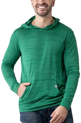 Levelwear Anchor Men's Golf Hoodie - Green, Size: Large
