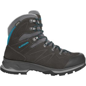 Lowa Badia GTX Hiking Boot - Women's Anthracite/Blue, 8.5