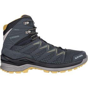 Lowa Innox Pro GTX Mid Hiking Boot - Men's Steel Blue/Mustard, 10.0