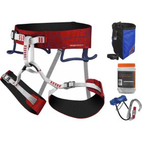 Mad Rock Mars Harness 4.0 Deluxe Climbing Package Red, L