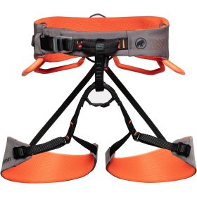 Mammut Comfort Fast Adjust Harness - Women's Shark/Safety Orange, L