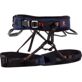 Mammut Comfort Knit Fast Adjust Harness - Men's Marine/Safety Orange, L