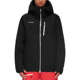 Mammut Stoney HS Hooded Thermo Jacket - Women's Black/White, M