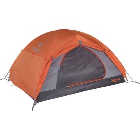 Marmot Fortress Tent: 3-Person 3-Season Tangelo/Grey Storm, One Size