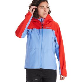 Marmot Mitre Peak Jacket - Women's Victory Red/Getaway Blue, XL