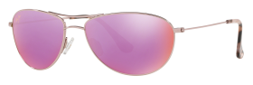 Maui Jim Baby Beach Polarized Sunglasses - Rose Gold/Maui Sunrise Mirror - Medium