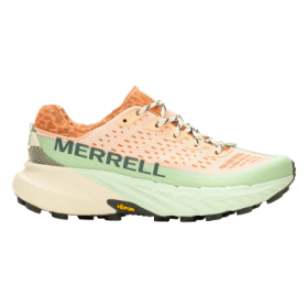 Merrell Agility Peak 5 Trail Running Shoes for Ladies - Peach/Spray - 10M