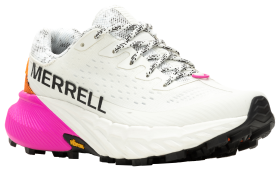 Merrell Agility Peak 5 Trail Running Shoes for Ladies - White/Multi - 11M