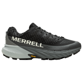 Merrell Agility Peak 5 Trail Running Shoes for Men - Black/Granite - 10.5M