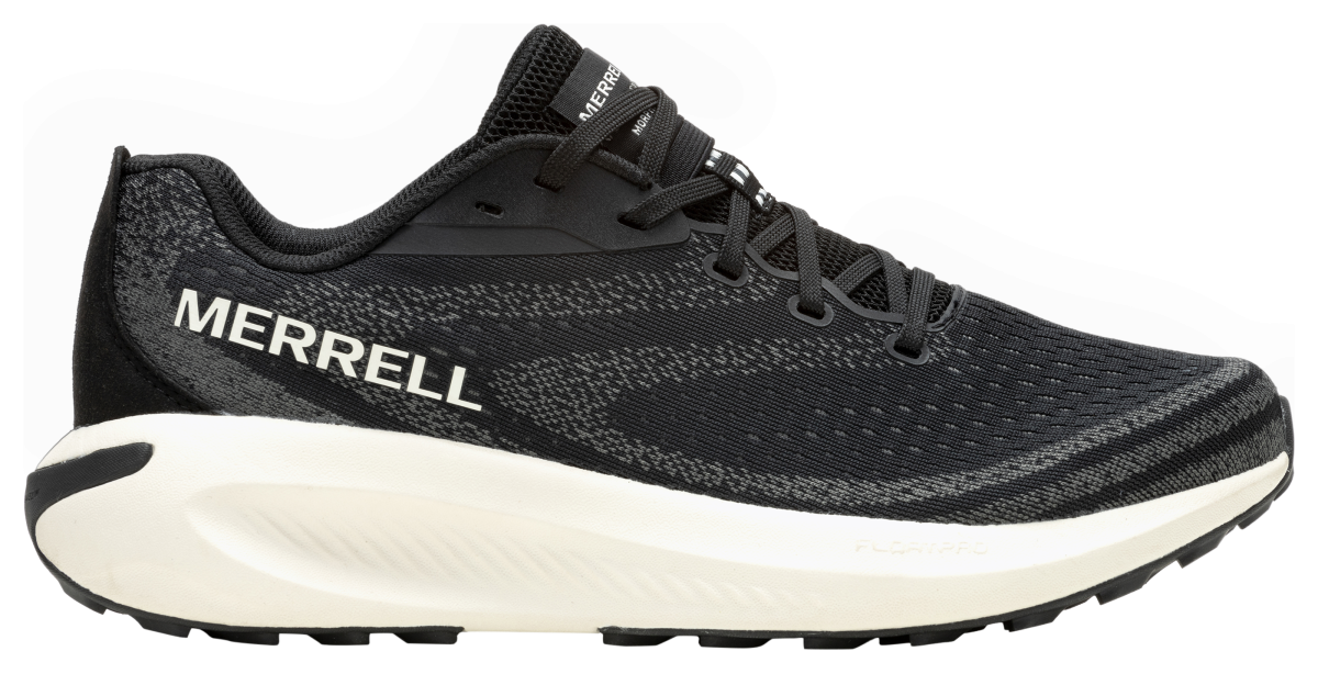 Merrell Morphlite Trail Running Shoes for Men - Black/White - 11.5M