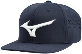 Mizuno Tour Flat Snapback Men's Golf Hat - Blue