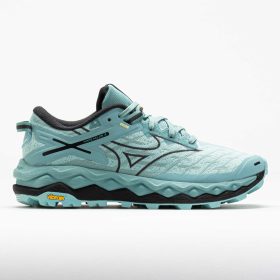 Mizuno Wave Mujin 10 Women's Trail Running Shoes Eggshell Blue/Black Oyster