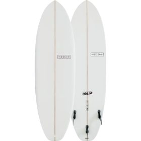 Modern Surfboards Highline PU Surfboard Clear, 6ft 2in