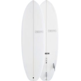 Modern Surfboards Highline PU Surfboard Clear, 6ft 3in