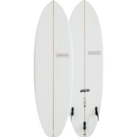 Modern Surfboards Highline PU Surfboard Clear, 6ft 8in