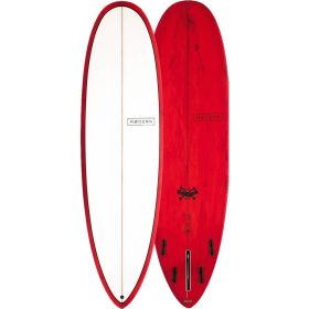 Modern Surfboards Love Child PU Surfboard Red, 6ft 4in