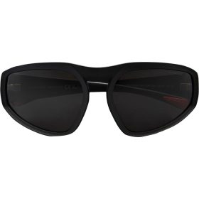 Moncler Grenoble Pentagra Shield Sunglasses Matte Black/Smoke, One Size