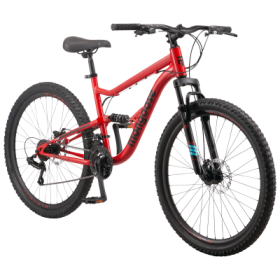 Mongoose Status Mountain Bike - 27.5" - Red