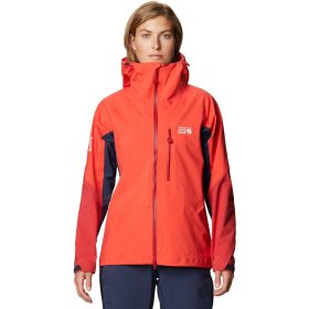 Mountain Hardwear GORE-TEX PRO LT Jacket - Women's Fiery Red, M