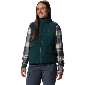 Mountain Hardwear HiCamp Fleece Vest - Women's Dark Marsh, M