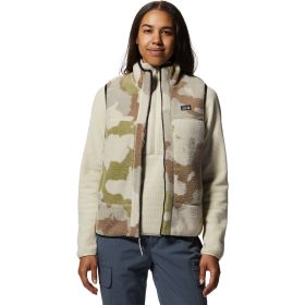 Mountain Hardwear HiCamp Fleece Vest - Women's Wild Oyster Pines Camo, L