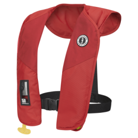 Mustang Survival MIT 150 Convertible A/M Inflatable Life Vest - Red