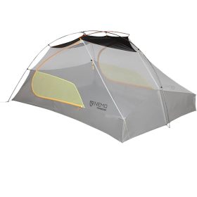 NEMO Equipment Inc. Mayfly OSMO Tent: 3-Person 3-Season Citron/Mango, One Size