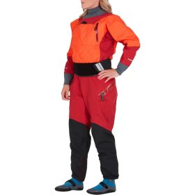 NRS Axiom Drysuit - Women's Poppy/Vino, L