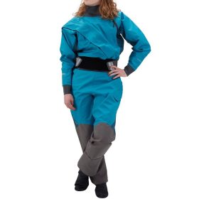 NRS Crux Drysuit - Women's Fjord, L