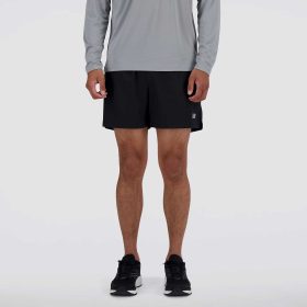 New Balance AC Lined Short 5" Men's Running Apparel Black