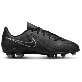 Nike Boys Nike Jr Phantom GX II Club FG/MG - Boys' Grade School Soccer Shoes Black/Black Size 6.0