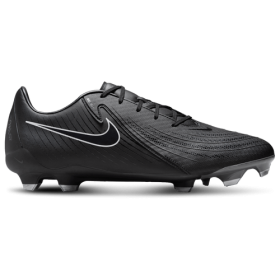 Nike Mens Nike Phantom GX II Academy FG/MG - Mens Soccer Shoes Black/Black Size 8.0