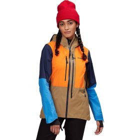 Norrona Lofoten GORE-TEX PRO Jacket - Women's Elmwood/Orange Popsicle, S