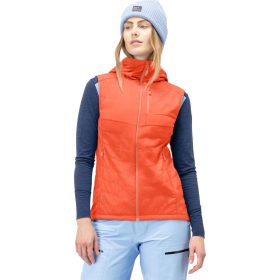 Norrona Lyngen Alpha90 Vest - Women's Orange Alert, S