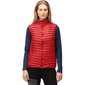 Norrona Trollveggen Superlight Down850 Vest - Women's True Red, XS