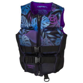 O'Brien Flex V-Back Life Jacket for Ladies - Purple - XL