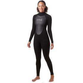 O'Neill Epic 3/2mm Back-Zip Full Wetsuit - Women's Black/Black/Black, 6S