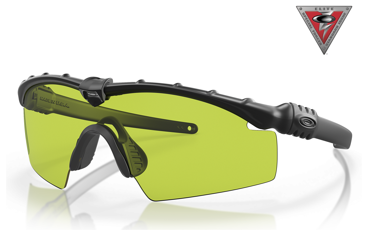 Oakley SI Ballistic M Frame 3.0 Strike OO9146 Sunglasses - Matte Black/Laser - XX-Large