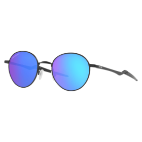 Oakley Terrigal OO4146 Prizm Grey Polarized Sunglasses - Satin Light Steel/Prizm Sapphire - Standard