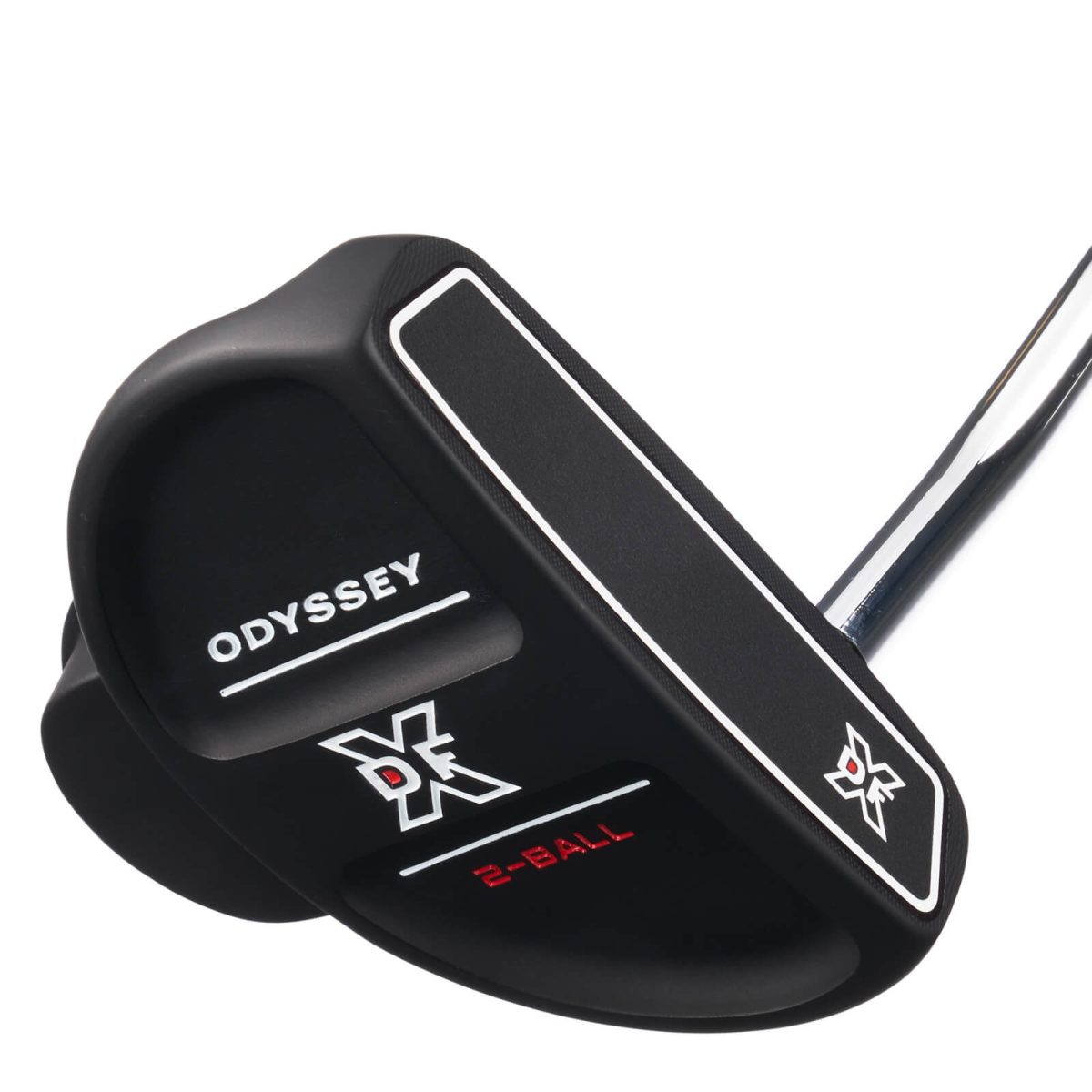 Odyssey DFX 2-Ball Putter - Oversize Grip - RIGHT - 2-BALL - 33" - Golf Clubs