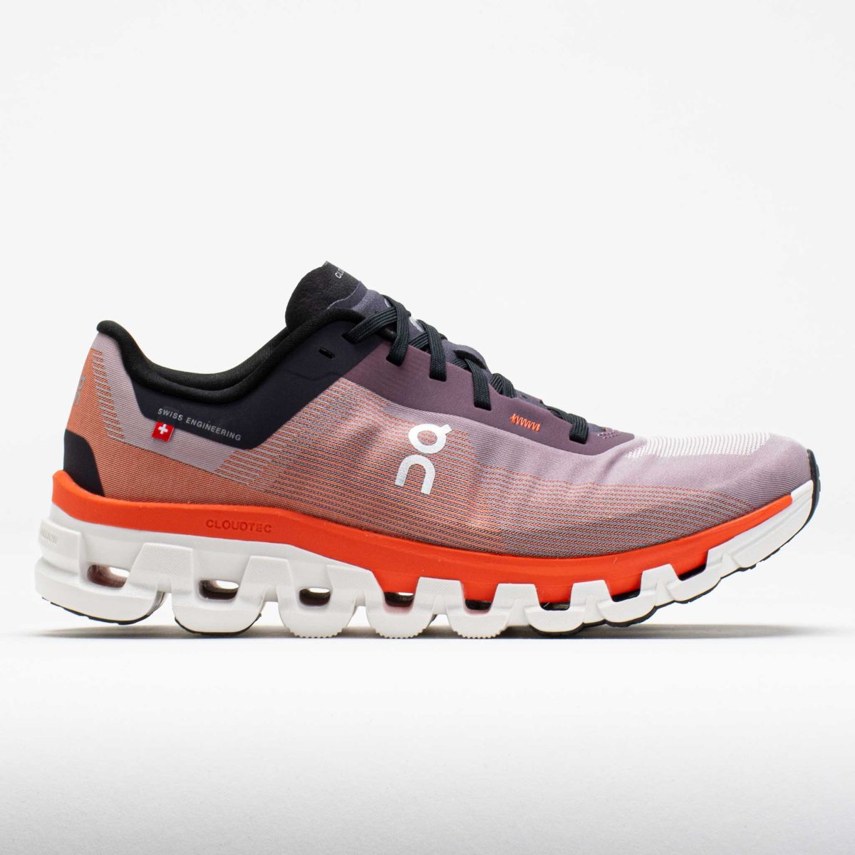 On Cloudflow 4 Men's Running Shoes Quartz/Flame