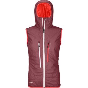 Ortovox Swisswool Piz Boe Vest - Women's Mountain Rose, L