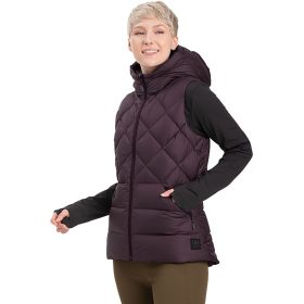 Outdoor Research Coldfront Hooded Down Vest - Women's Elk, 3XL