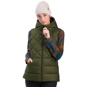 Outdoor Research Coldfront Hooded Down Vest - Women's Loden, 3XL