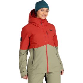 Outdoor Research Hemispheres II Jacket - Women's Cranberry/Flint, XS